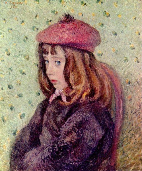 Camille Pissarro Portrait of Felix Pissarro Norge oil painting art